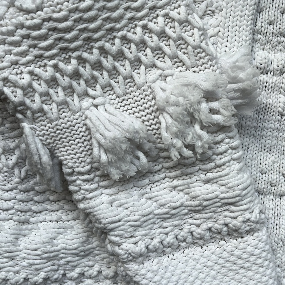 LOU & GREY Cotton Blend Boho Cardigan oversized XXS-S - Picture 6 of 11